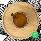 AMÊNDOA • com pele. pasta cremosa de miolo torrado. sem aditivos. BIO. 