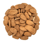 ALMONDS • with skin. no additives.