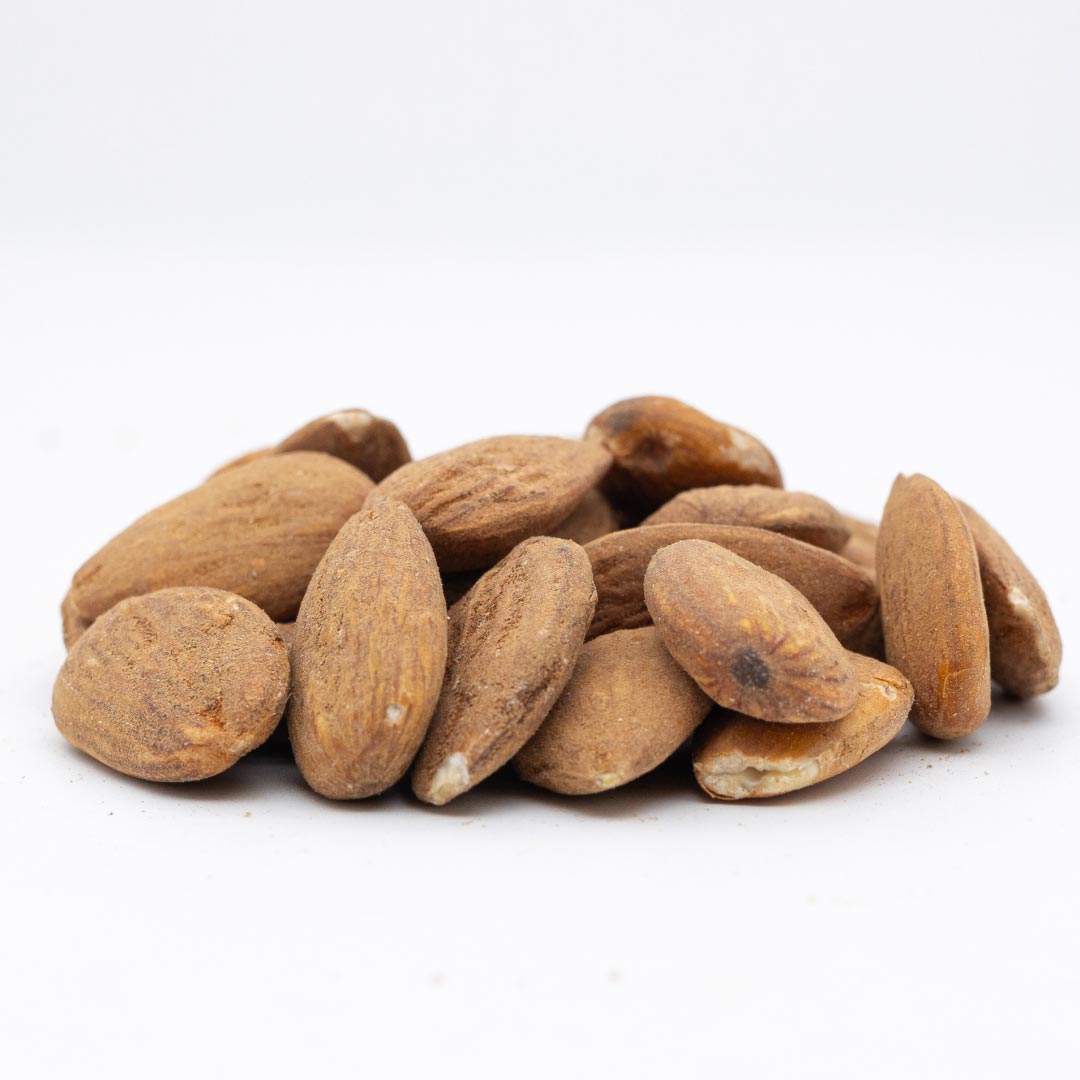 ALMONDS • with skin. no additives.