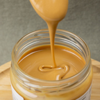 ALMOND • skinless. creamy paste of roasted kernels. no additives.