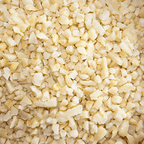 Close-up of chopped almonds