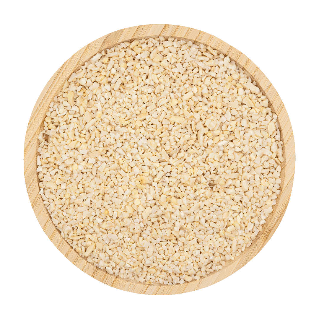 ALMOND • skinless. chopped. no additives.