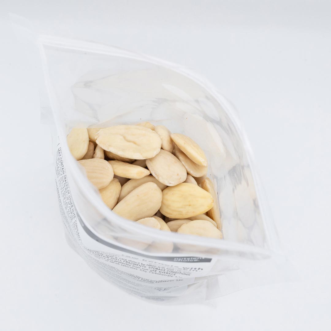 ALMONDS • skinless. no additives.