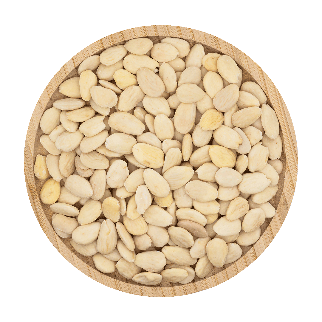 ALMONDS • skinless. no additives.