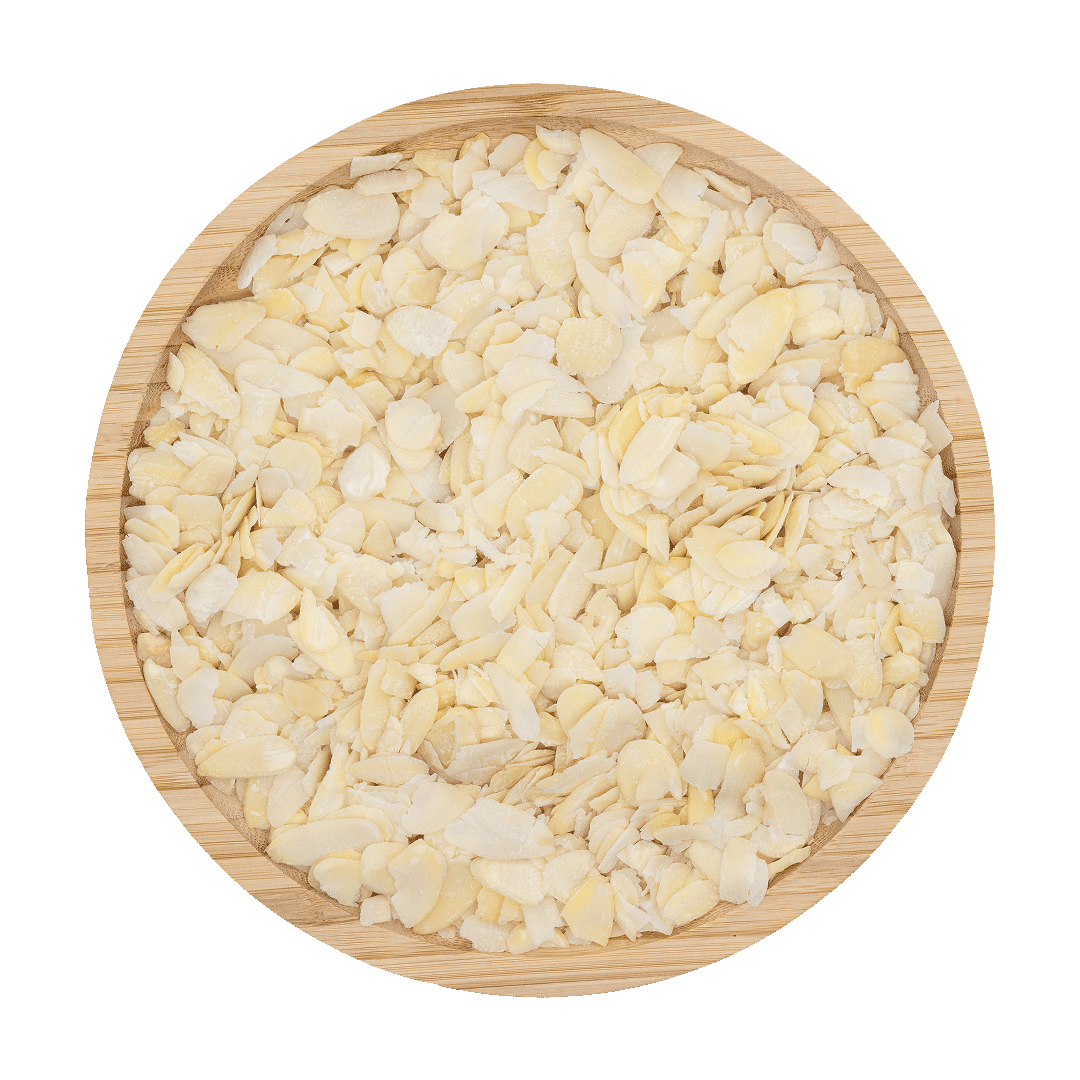 ALMOND • skinless. slices. no additives.