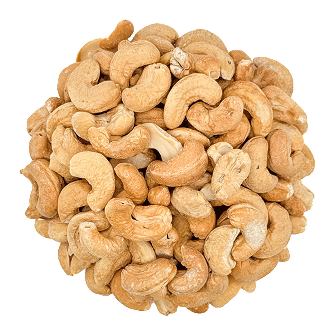 CASHEWS • roasted. no additives.