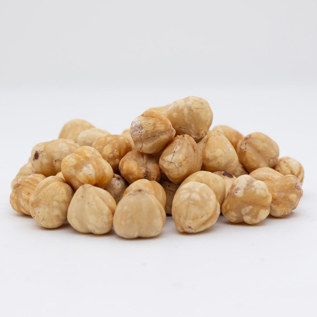 HAZELNUTS • skinless. roasted. no additives.