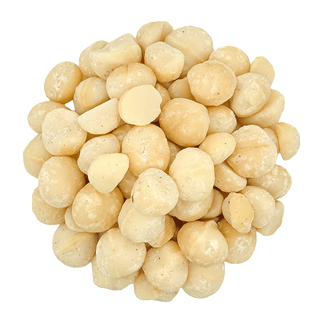 MACADAMIAS • no additives.