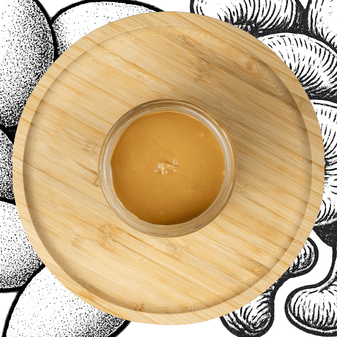 ALMOND + CASHEW • 50%50 creamy paste mix. skinless roasted kernels. no additives.