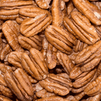 Close-up of a pile of pecans