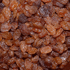 Close-up of a pile of raisins
