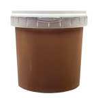 ALMOND • creamy paste of roasted kernels with skin. no additives.