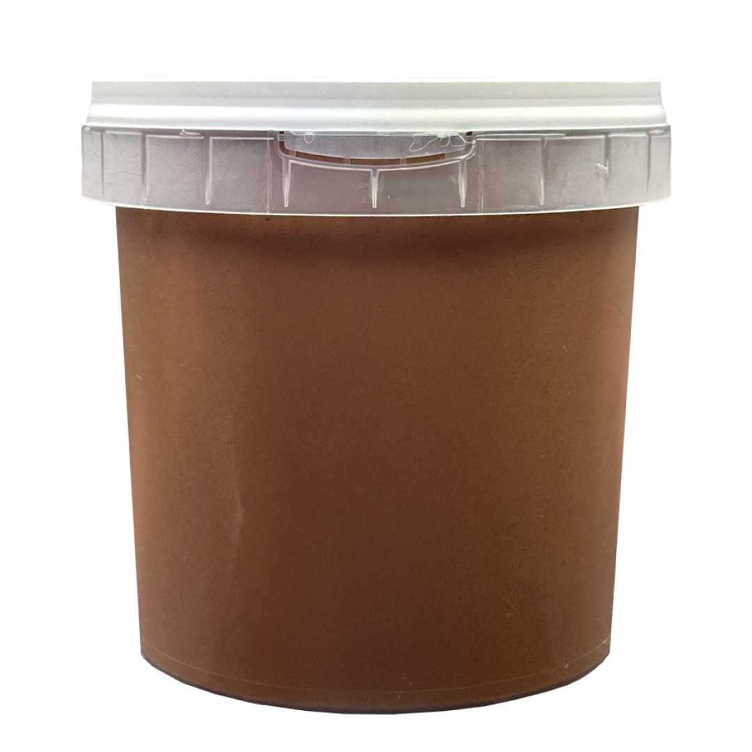 ALMOND • creamy paste of roasted kernels with skin. no additives.