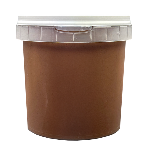 ALMOND • creamy paste of roasted kernels with skin. no additives.