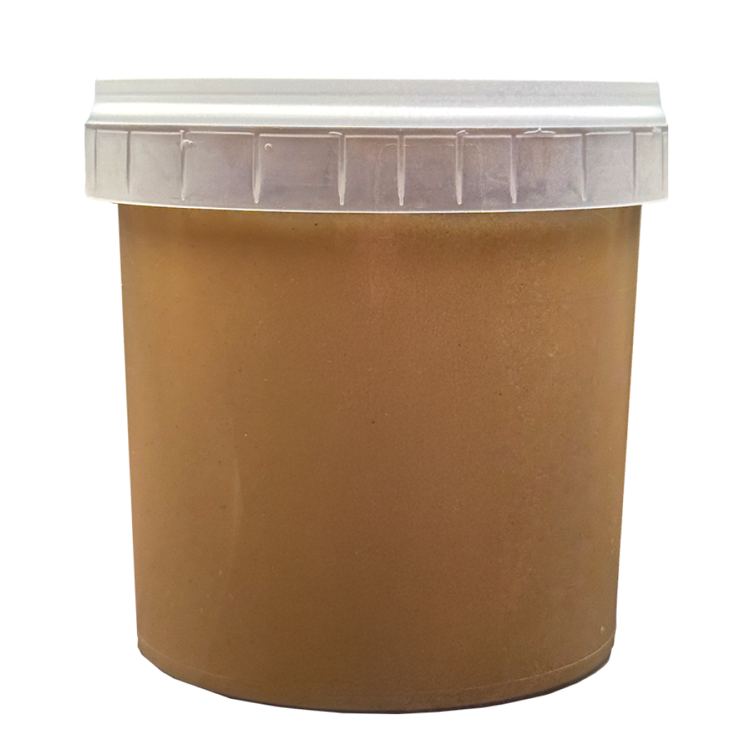 ALMOND • creamy paste of skinless roasted kernels. no additives.