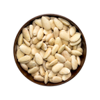 ALMOND • skinless raw kernels. no additives.