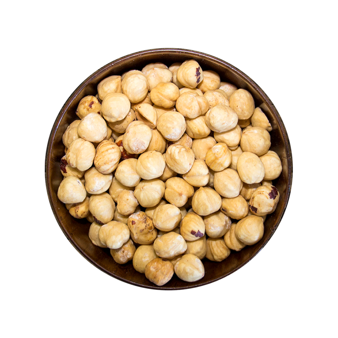 HAZELNUT • skinless roasted kernels. no additives.